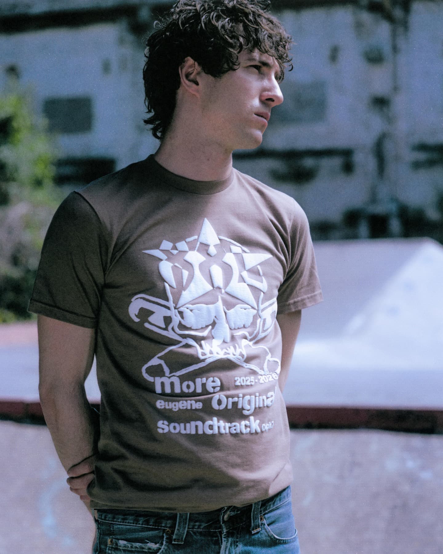 T-shirt Soundtrack porté